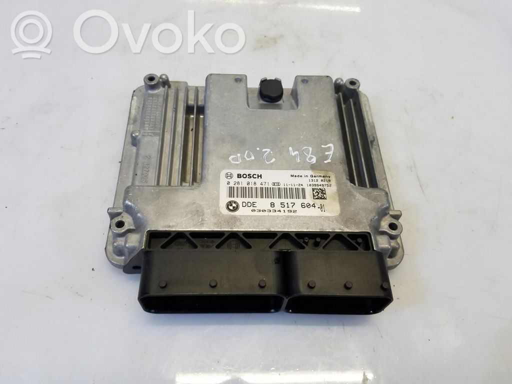 BMW X1 E84 Engine control unit/module ECU 