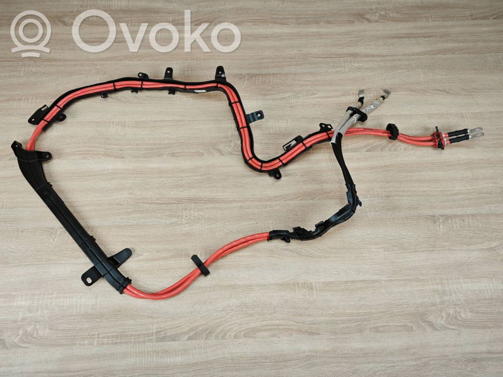 BMW 4 G22 G23 G24 G26 Plus / Klema / Przewód akumulatora 