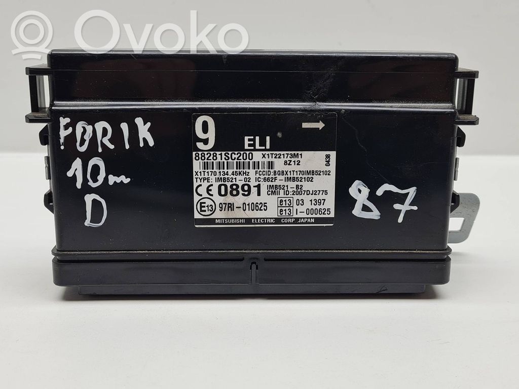 Subaru Forester SH Immobilizer control unit/module 