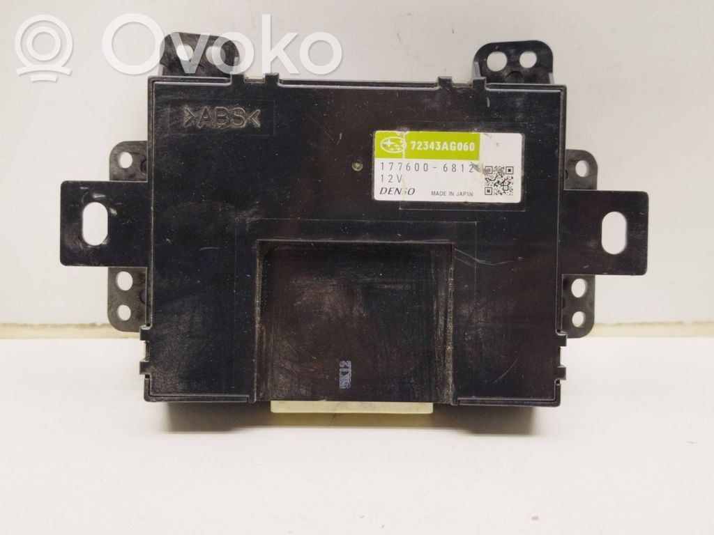 Subaru Outback Air conditioning/heating control unit 