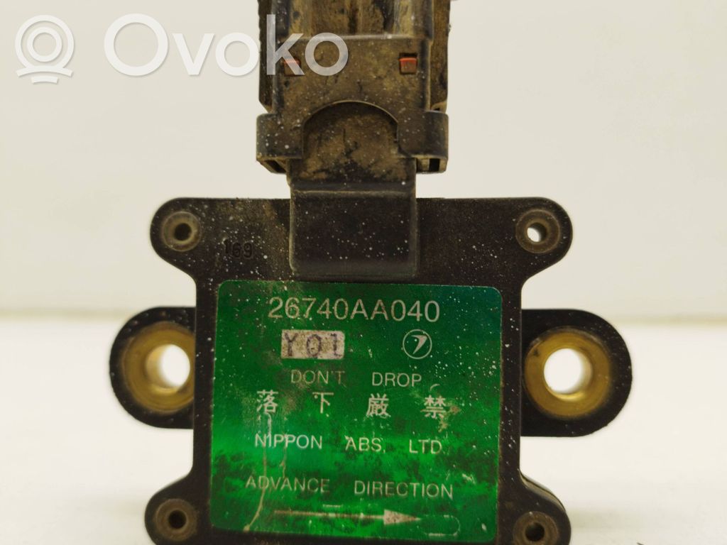 Subaru Impreza I ESP acceleration yaw rate sensor 