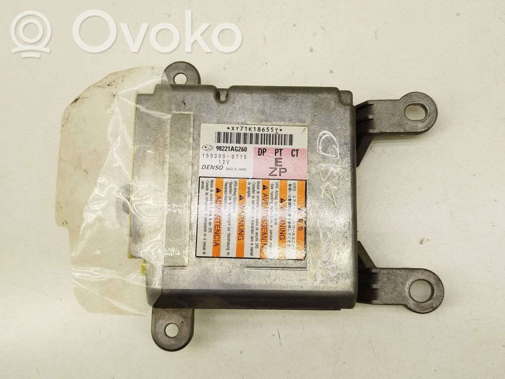 Subaru Outback Airbag control unit/module 