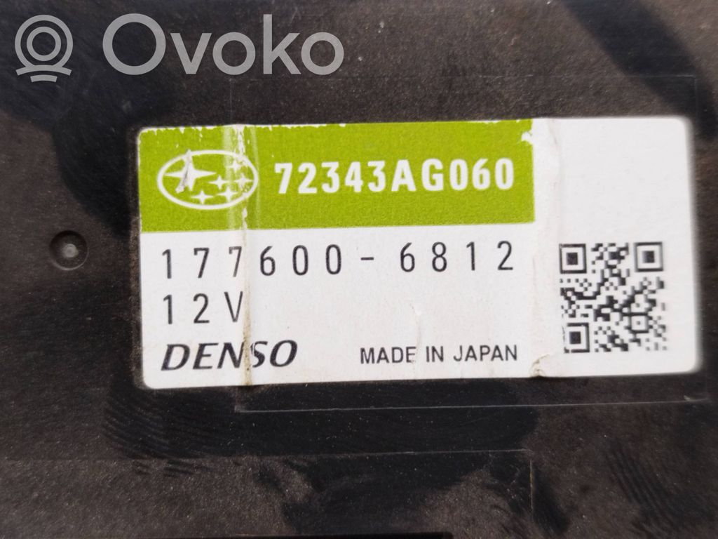 Subaru Outback Climate control unit 