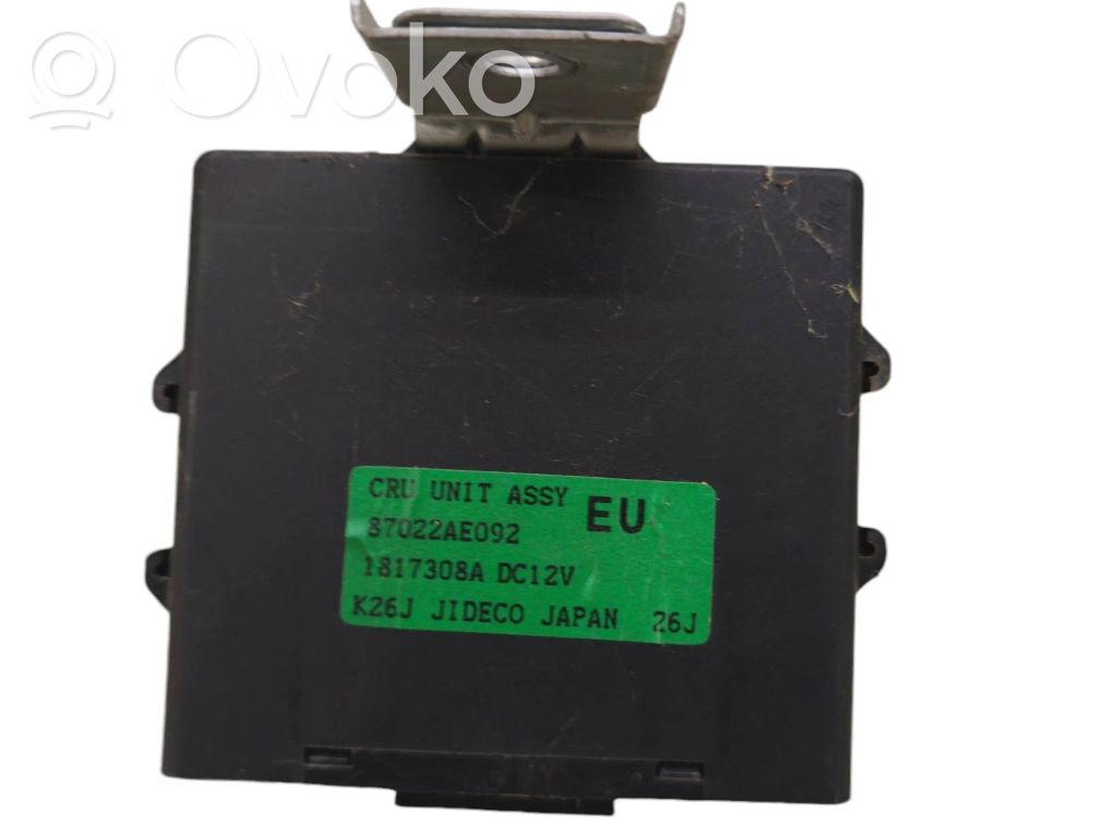 Cruise control unit/module   87022AE092