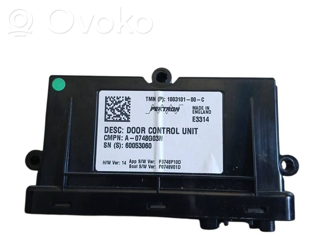 Tesla Model S Door control unit/module 