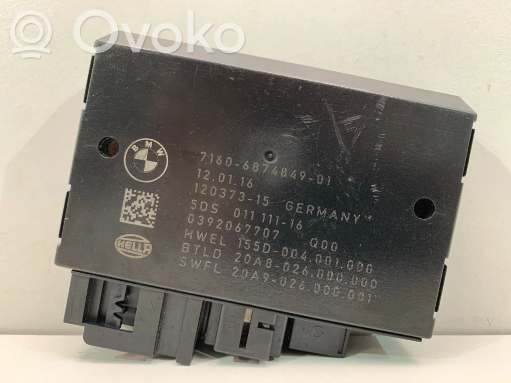 BMW 2 F45 Moduł / Sterownik haka przyczepy AHM 