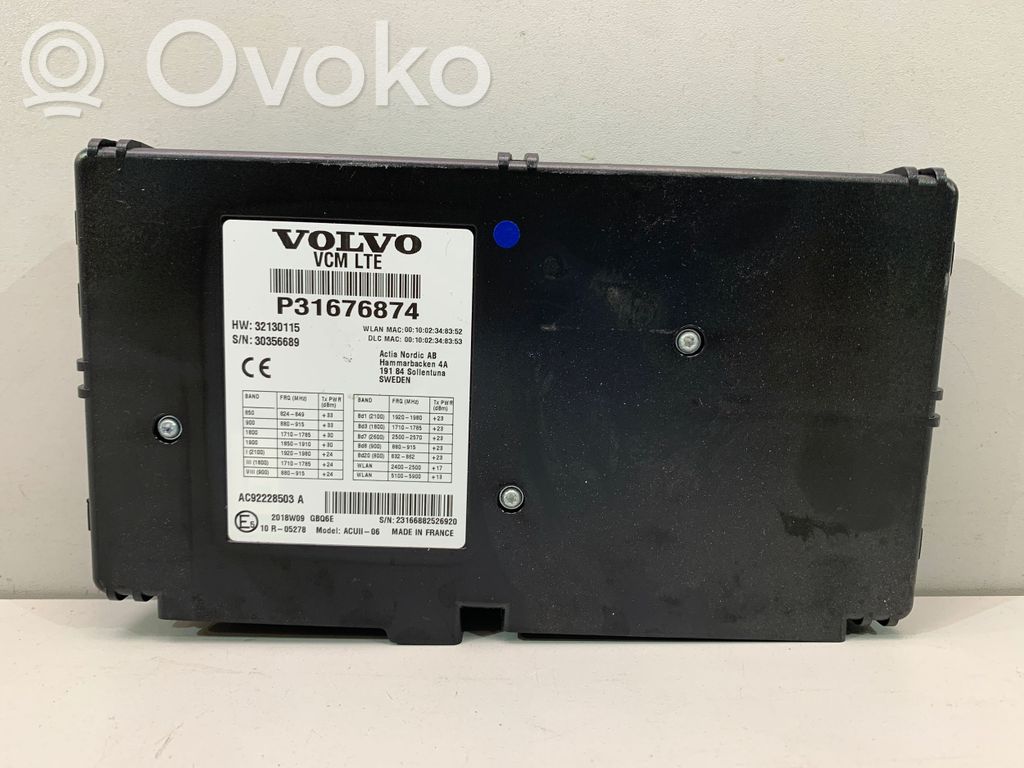 Volvo XC90 Phone control unit/module 