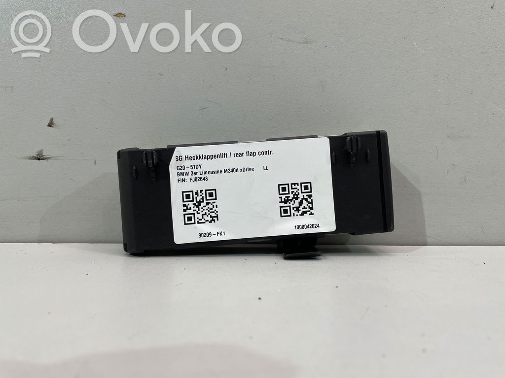 BMW 3 G20 G21 Tailgate/trunk control unit/module 