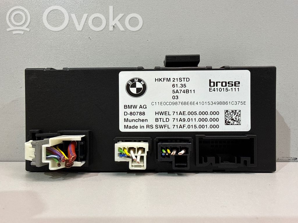 BMW X2 U10 Tailgate/trunk control unit/module 