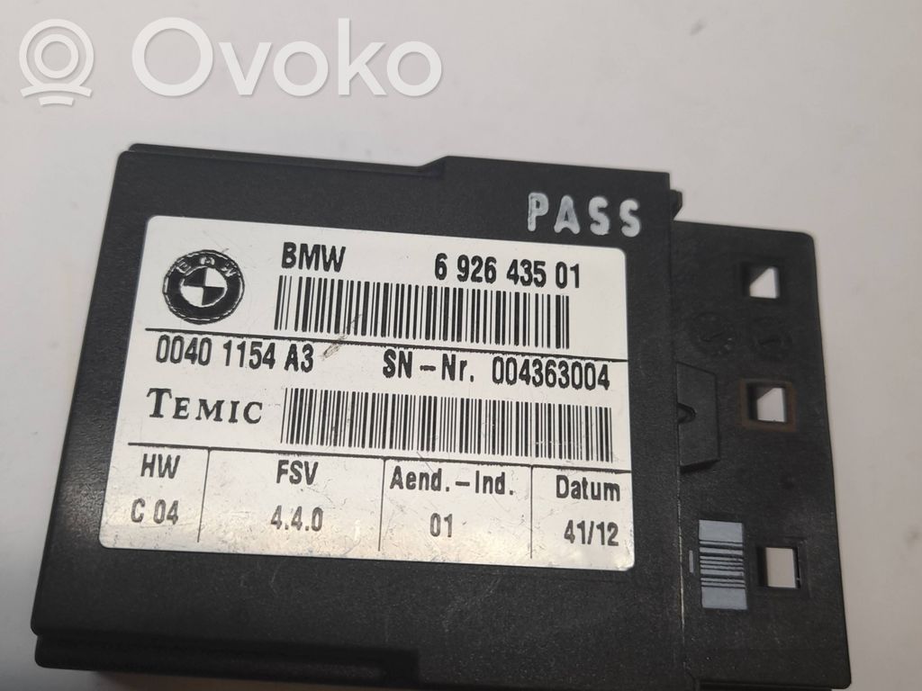 Istuimen säädön moduuli   004363004,6926435,00401154A3