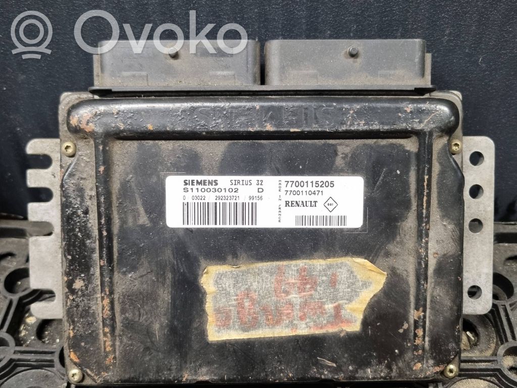 Renault Twingo I Engine control unit/module 
