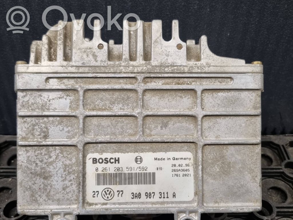 Skoda Fabia Mk2 (5J) Engine control unit/module 
