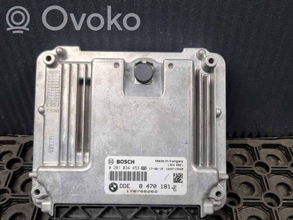 Engine control unit/module   0281034453,8470181,1039T13449,170766262