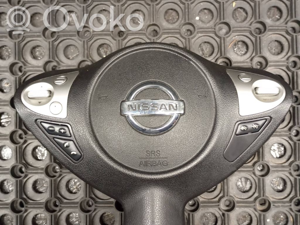 Nissan Juke I F15 Poduszka powietrzna Airbag kierownicy 