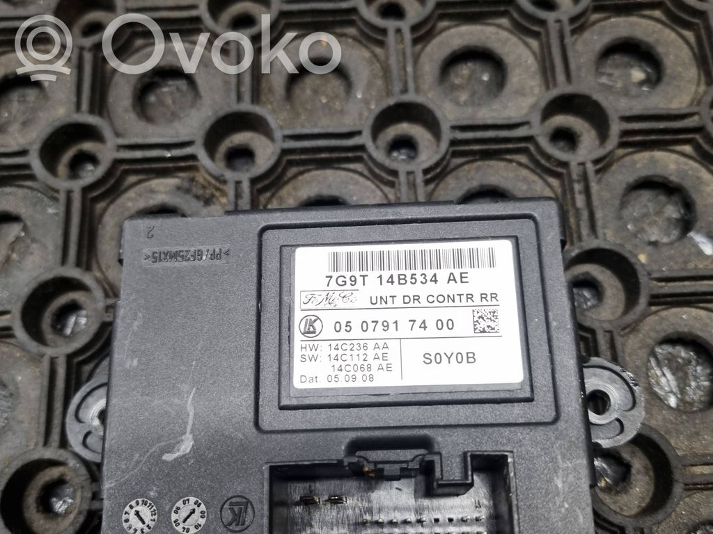 Door control unit/module   7G9T14B534AE,14C236AA,0507917400