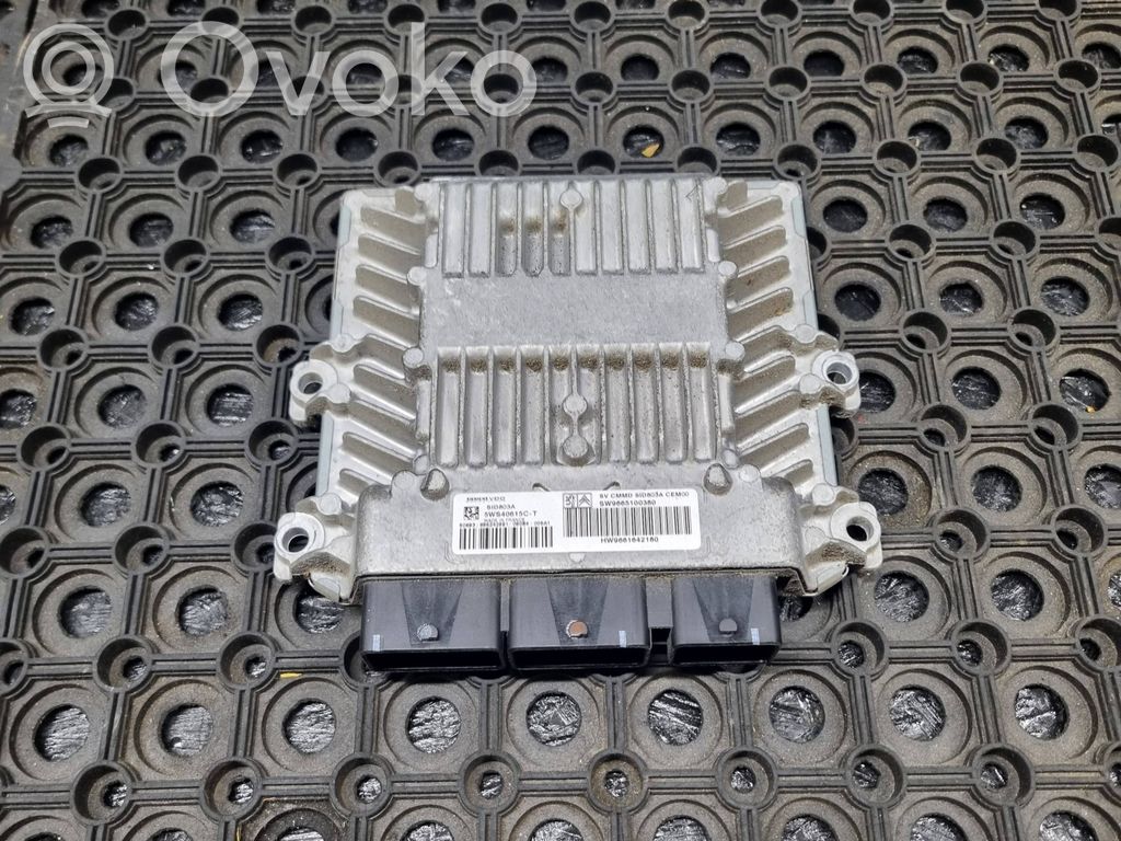 Engine control unit/module   5WS40615CT,9661642180,SW9665100380