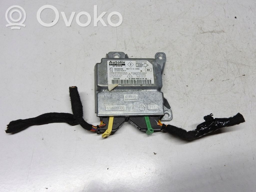 Peugeot 308 Airbag control unit/module 