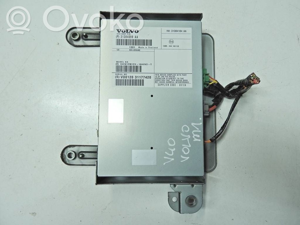 Volvo V40 Garso stiprintuvas 