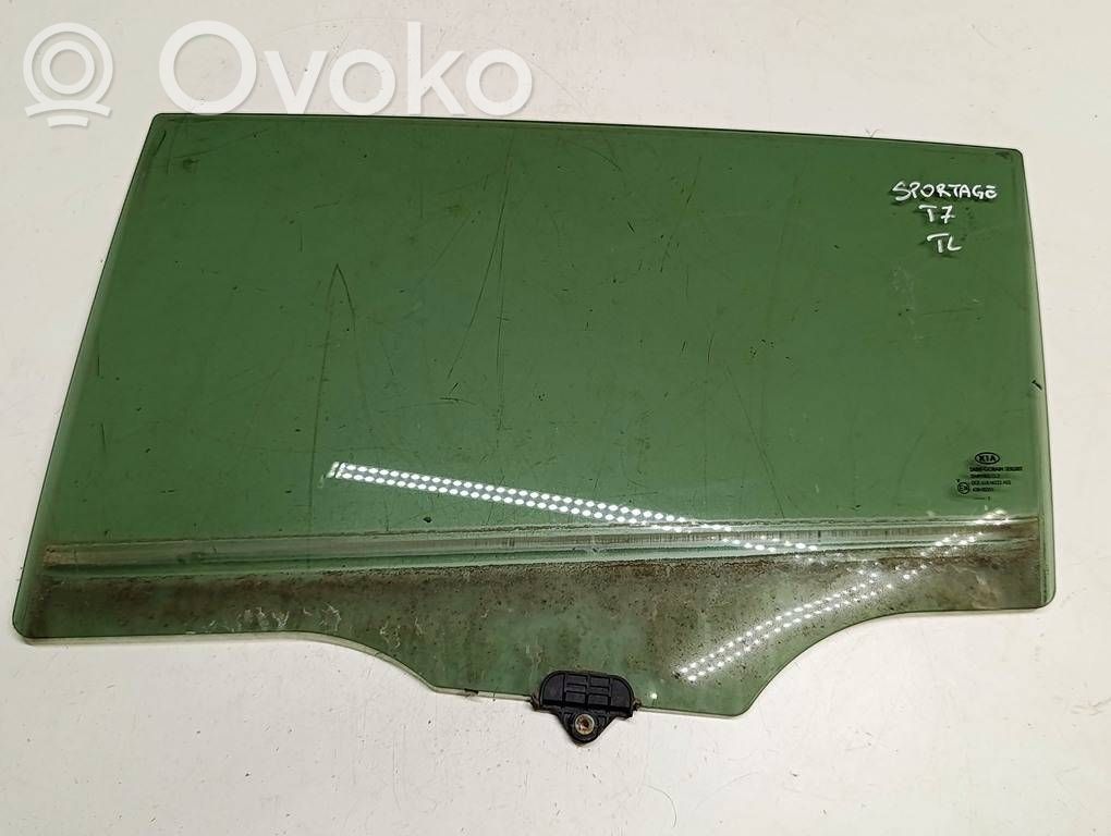 KIA Sportage Rear door window glass 