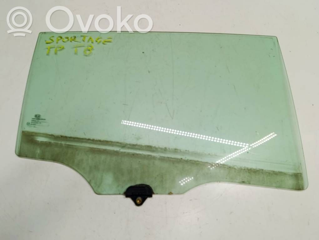 KIA Sportage Rear door window glass 