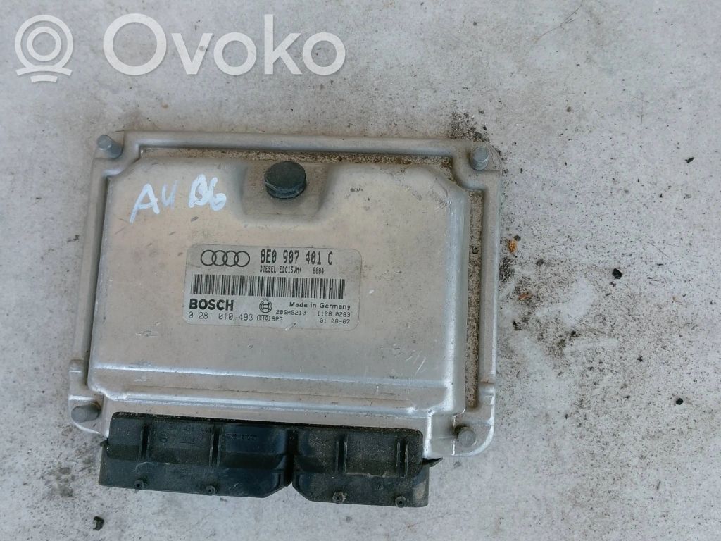 Engine control unit/module   8E0907401C