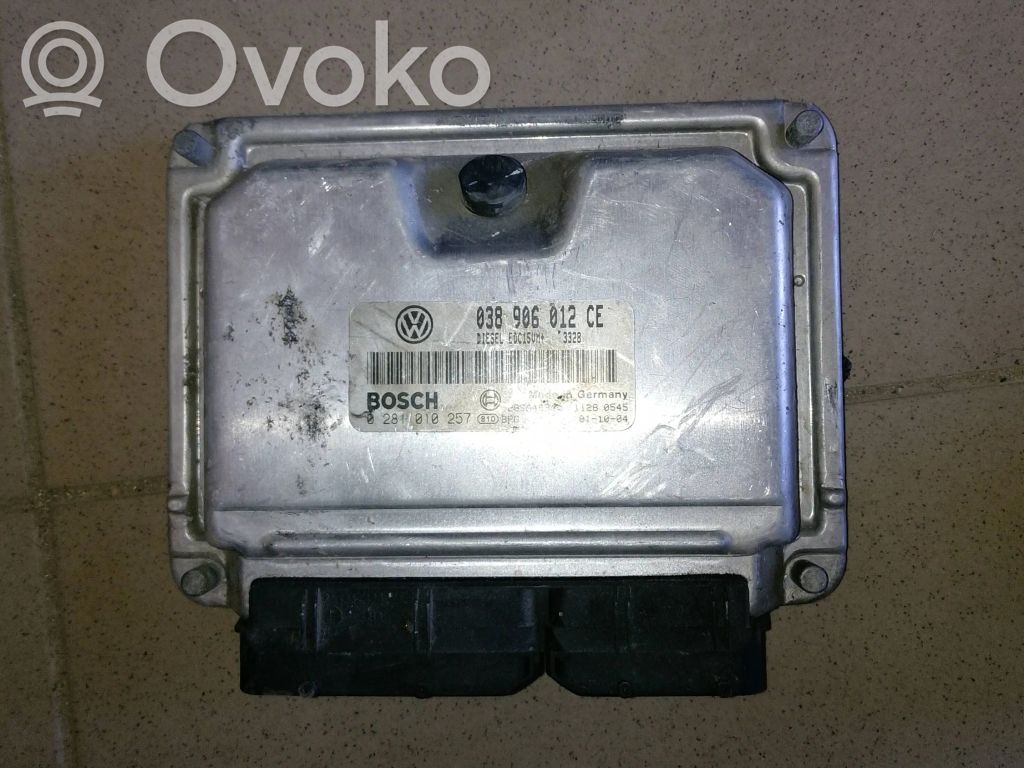 Skoda Fabia Mk1 (6Y) Engine control unit/module 