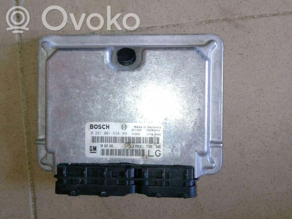 Opel Vectra B Engine control unit/module 
