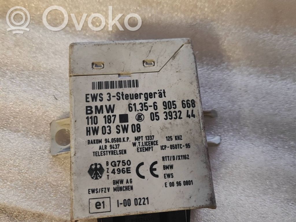 BMW 5 E39 Immobilizer control unit/module 