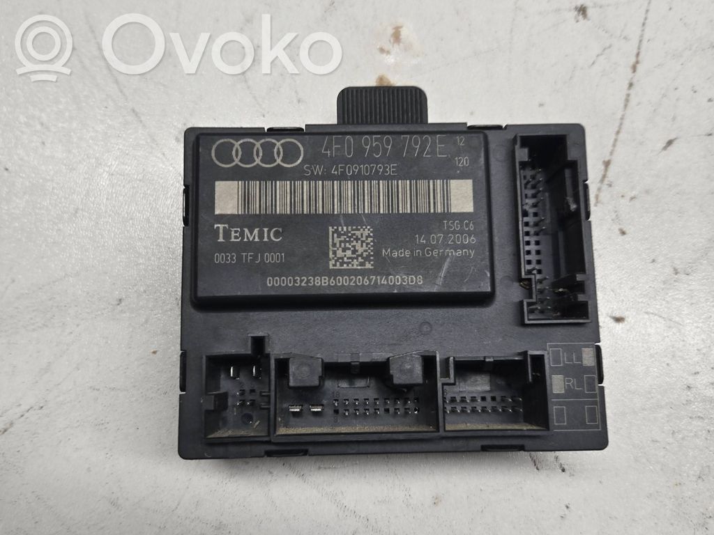 Door control unit/module   4F0959792E,4F0910793E,0033TFJ0001