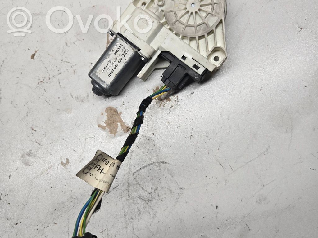 Audi A6 S6 C6 4F Motor del regulador de la ventanilla de la puerta delantera 