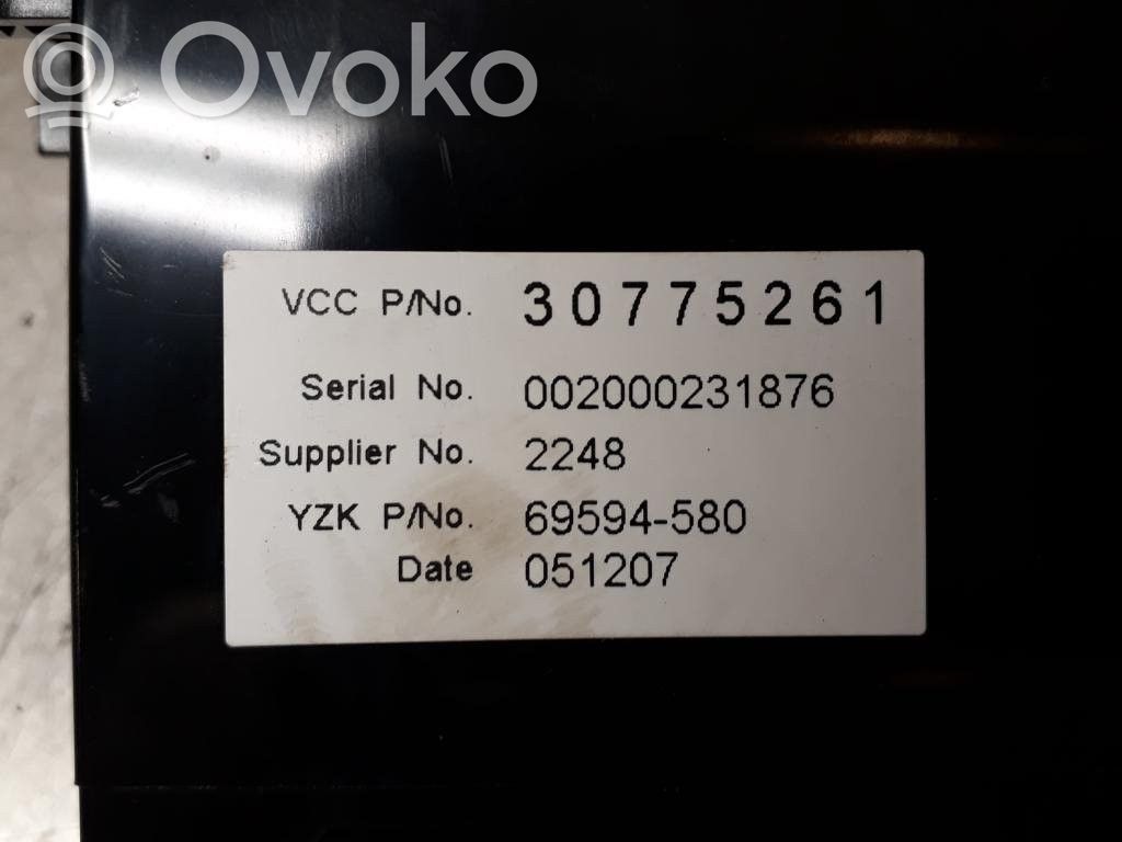 Volvo V50 Bildschirm / Display / Anzeige