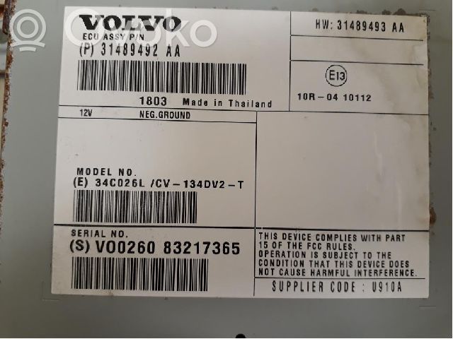 Volvo V40 Cross country Amplificator sunet 