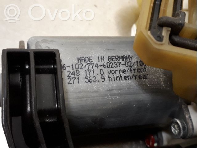 BMW 5 F10 F11 Mécanisme lève-vitre de porte arrière avec moteur 
