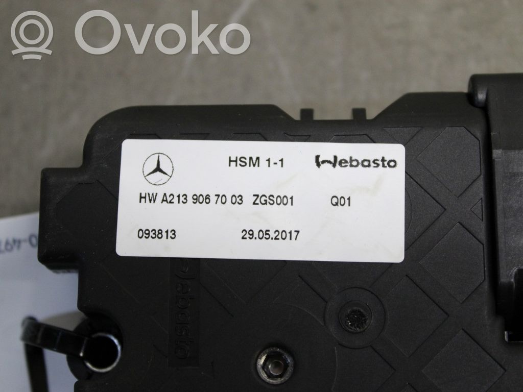 Mercedes-Benz E W213 Motore/attuatore