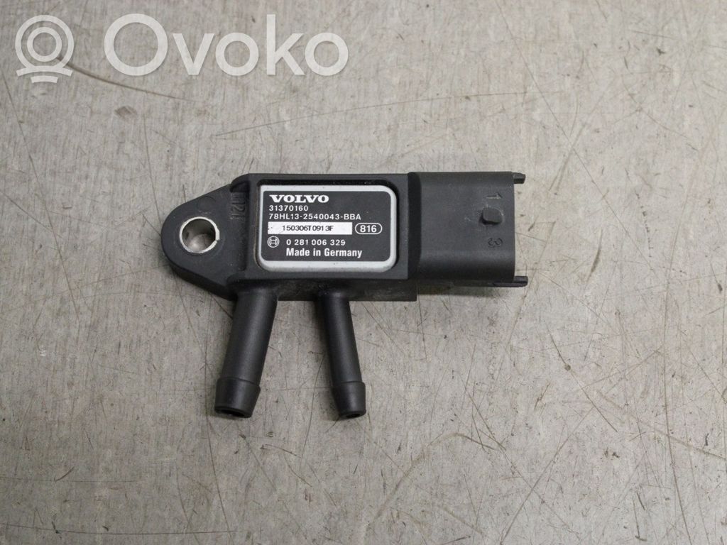 Volvo XC60 Išmetamųjų dujų temperatūros daviklis 