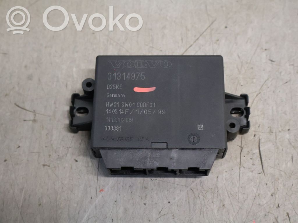 Volvo V40 Cross country Pysäköintitutkan (PCD) ohjainlaite/moduuli 