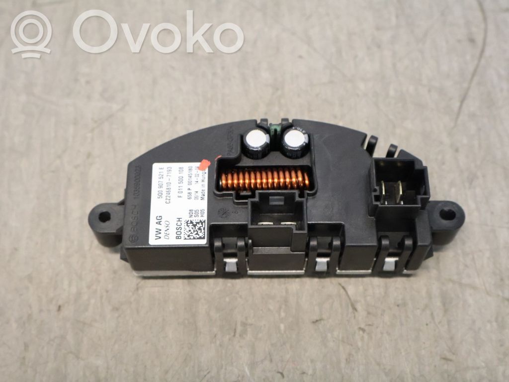 Skoda Octavia Mk3 (5E) Résistance moteur de ventilateur de chauffage 