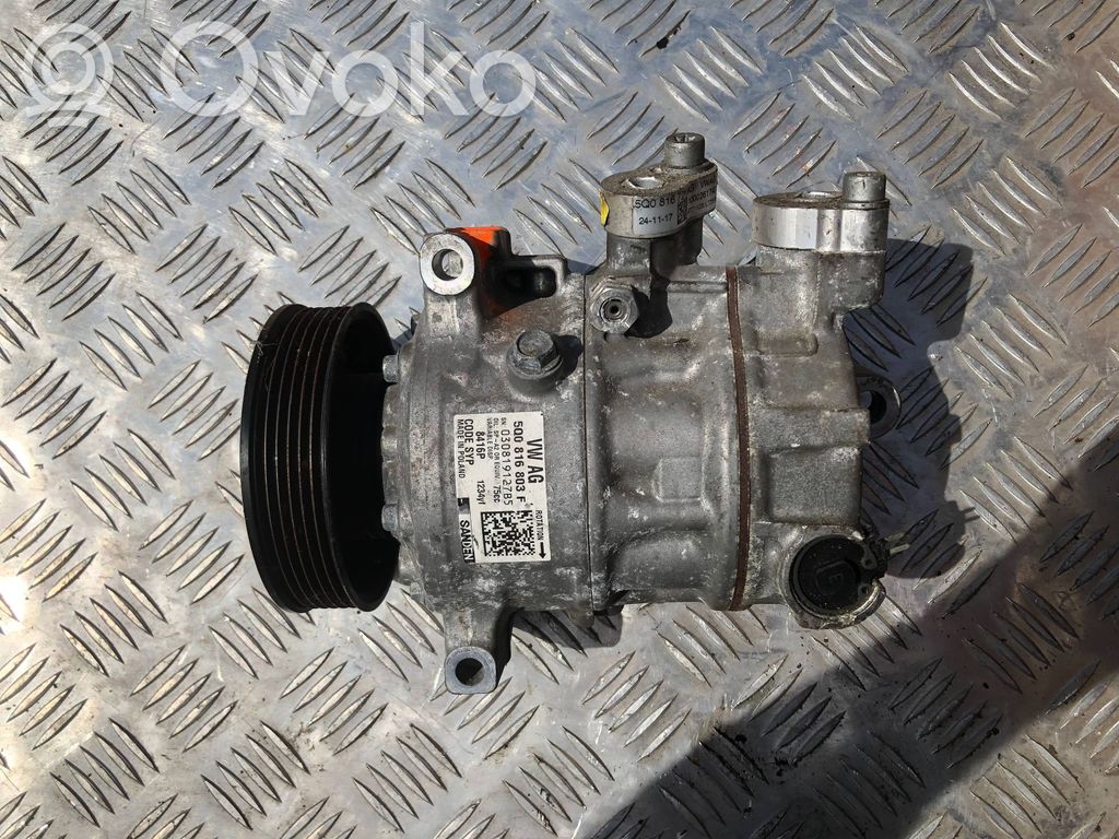 Volkswagen Golf VII Air conditioning (A/C) compressor (pump) 