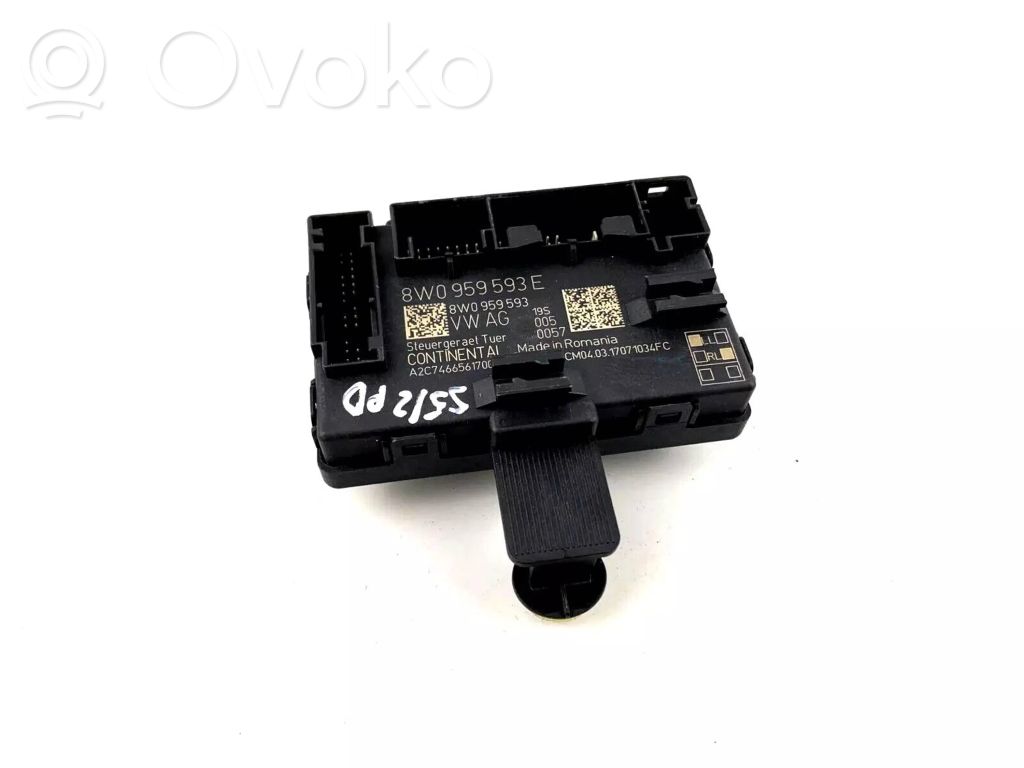 Audi A4 S4 B9 Door control unit/module 