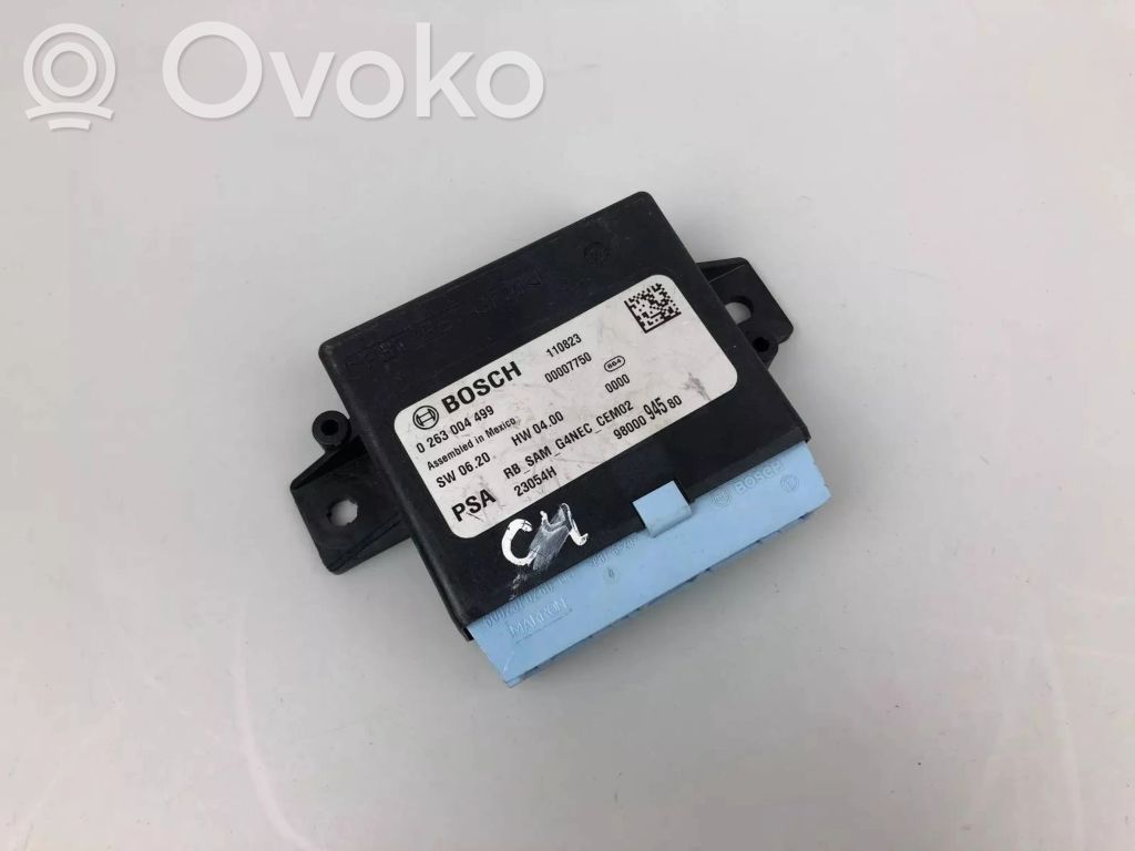 Citroen C4 II Other control units/modules 