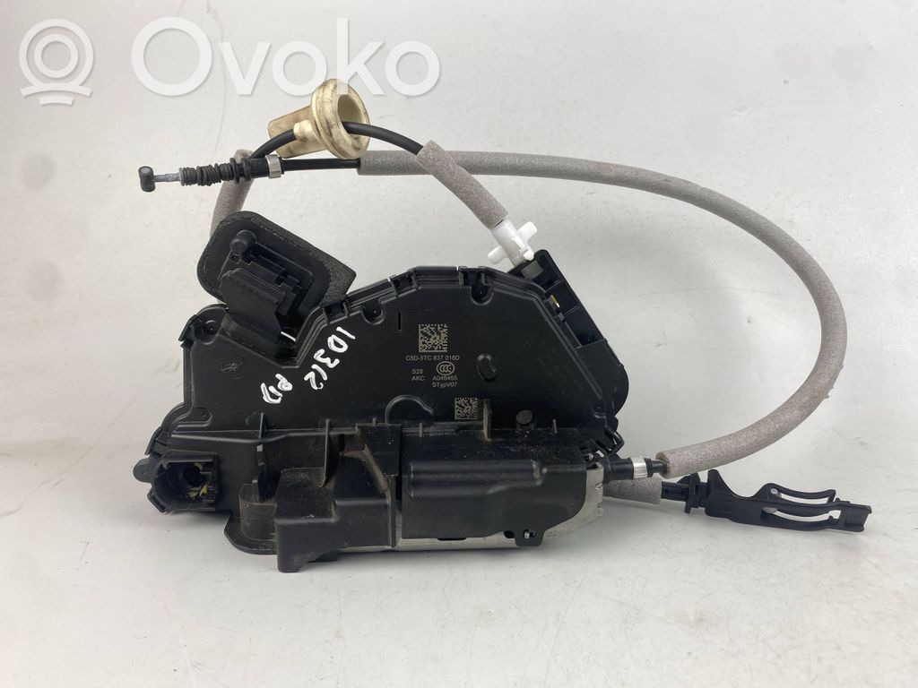 Volkswagen ID.3 Priekšpusē slēdzene 