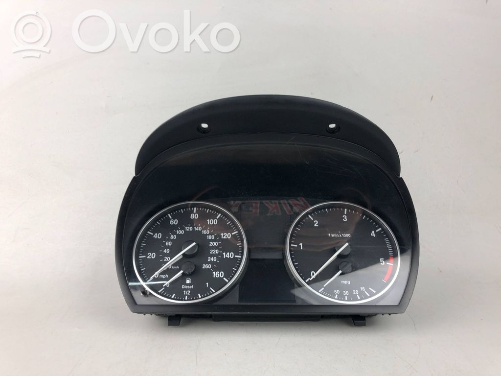 BMW 3 E90 E91 Speedometer (instrument cluster) 