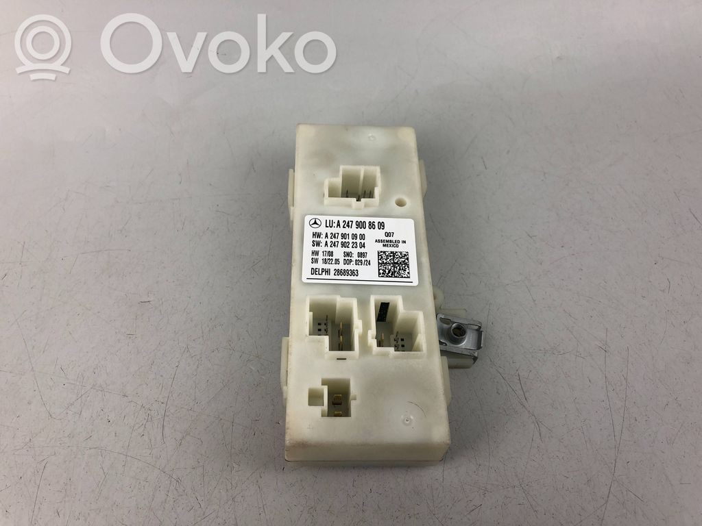 Mercedes-Benz EQA Tailgate/trunk control unit/module 