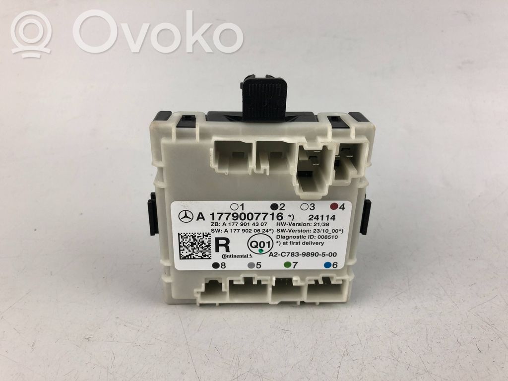Unité de commande module de porte   A1779007716