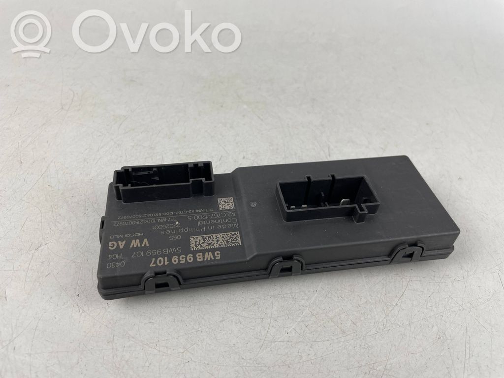 Tailgate/trunk control unit/module   5WB959107
