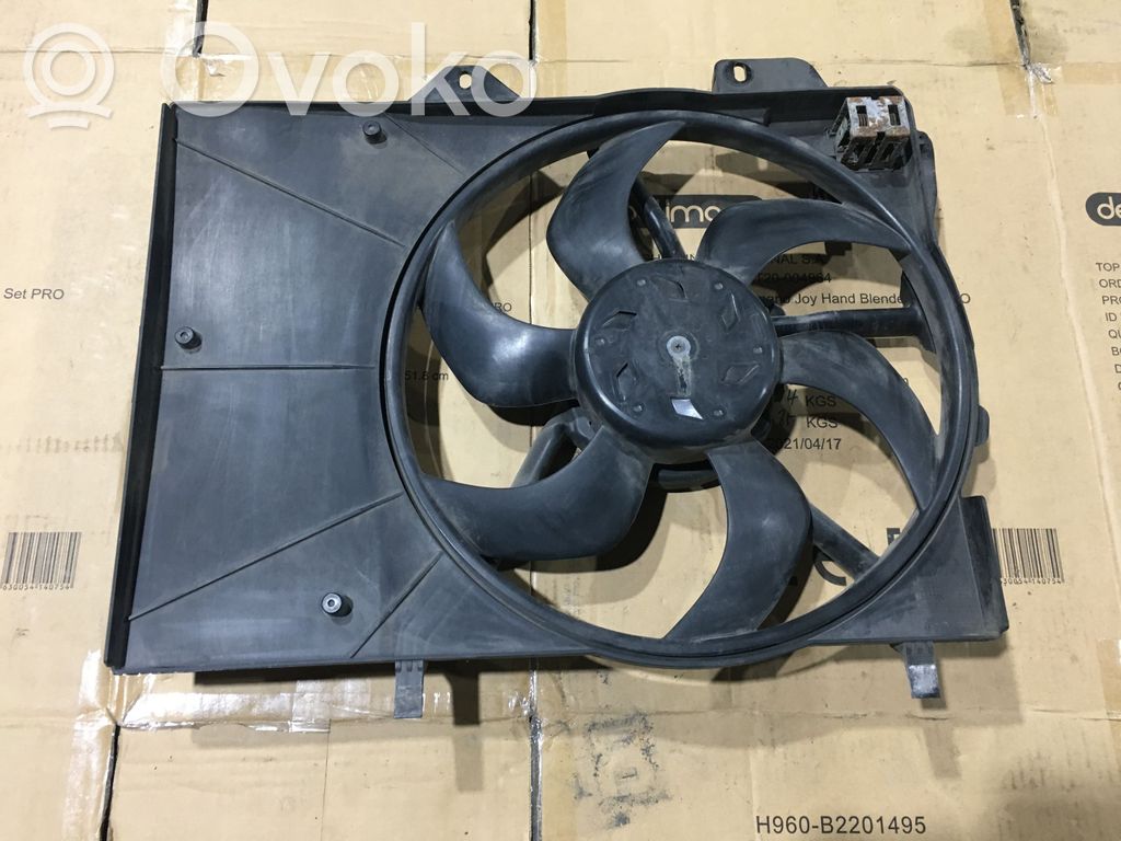 Citroen DS3 Elektrisks radiatoru ventilators 