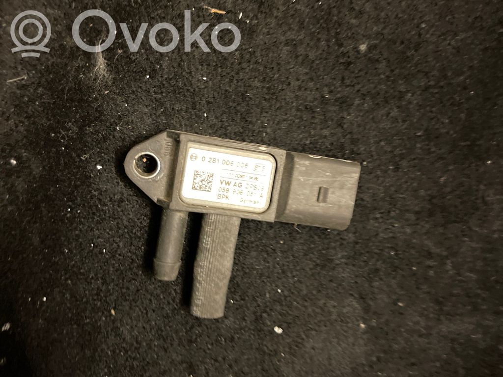 Abgasdrucksensor Differenzdrucksensor   0281006006