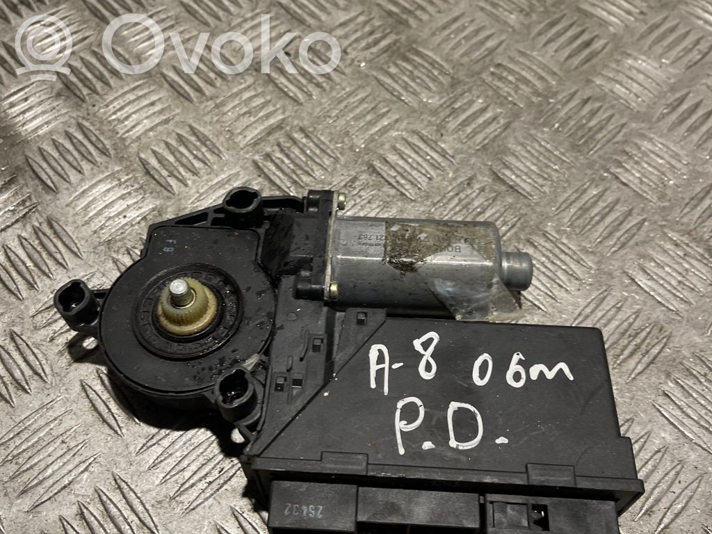 Audi A8 S8 D3 4E Front door window regulator motor 