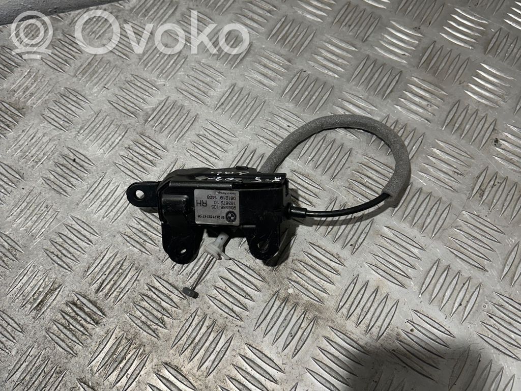BMW X5 E70 Tailgate/trunk/boot lock/catch/latch 
