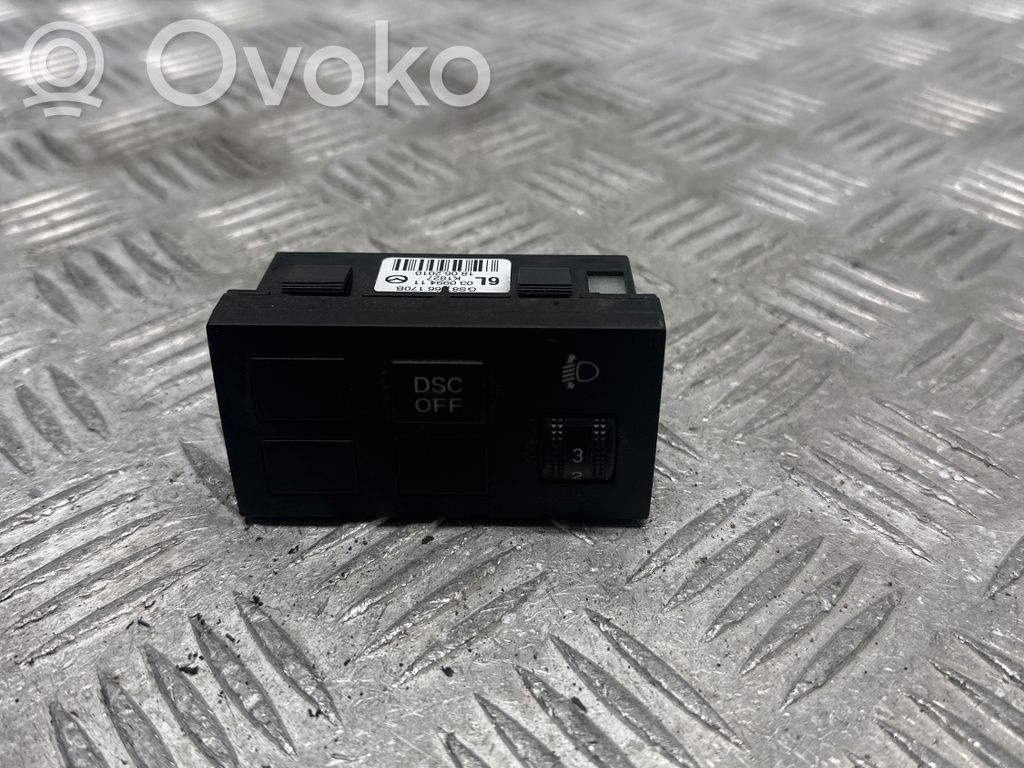 Mazda 6 Headlight level height control switch 